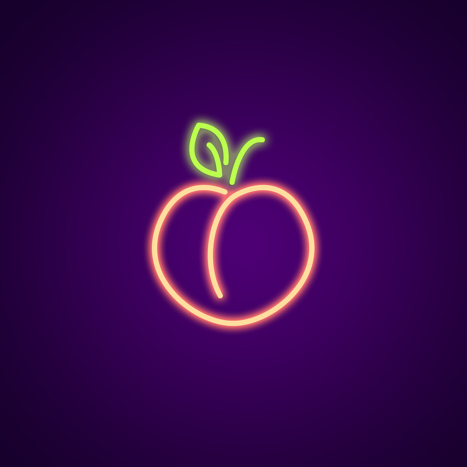Peach Neon Light | Neon LED Sign | Neon Light | Neonize