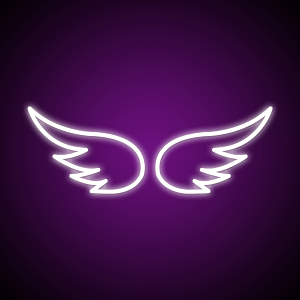 Angel Wings Neon Lights