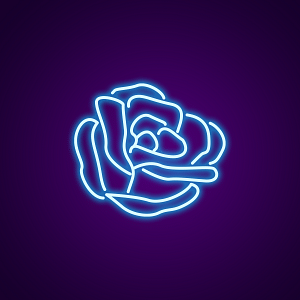 Pretty Rose Neon Sign