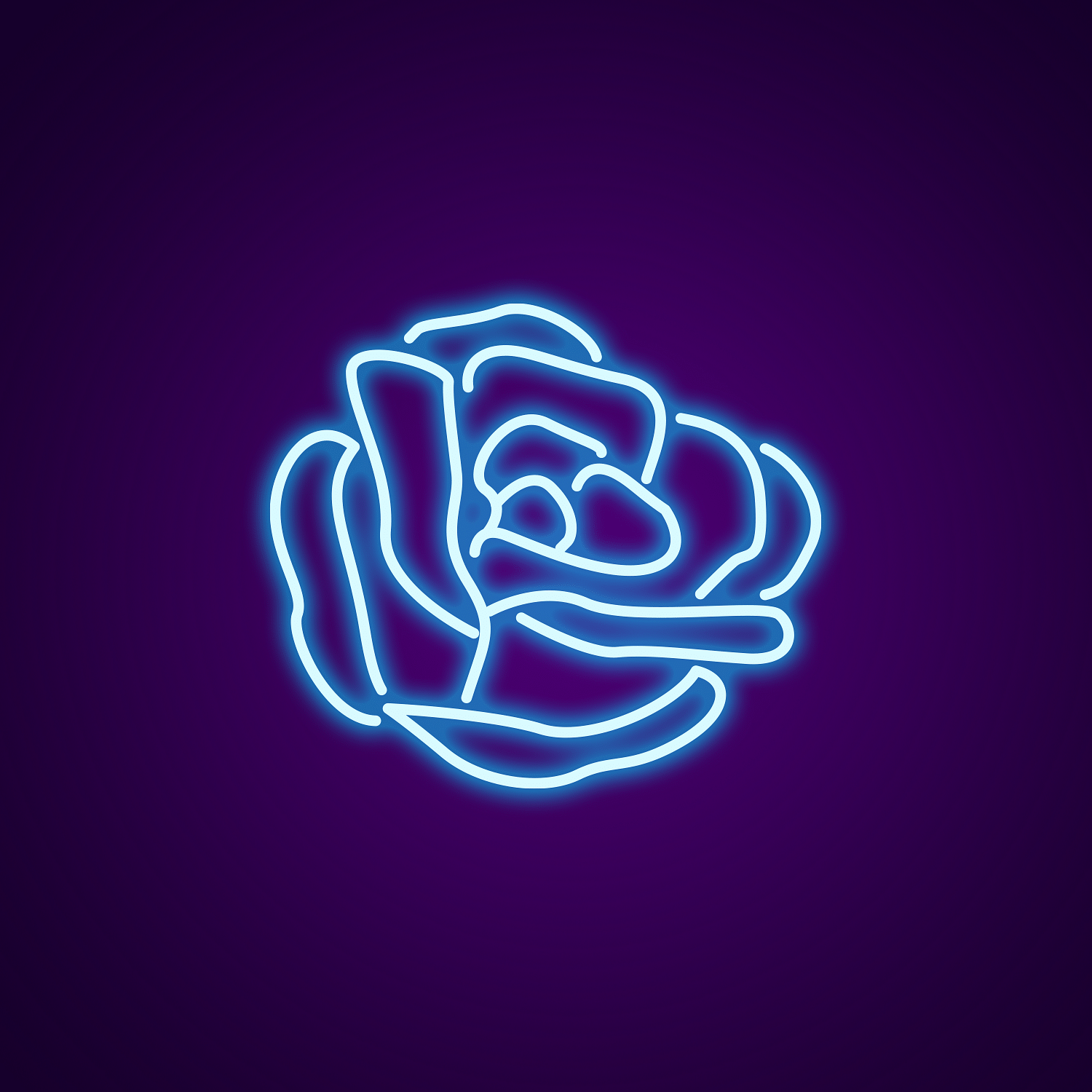 Pretty Rose Neon Sign | Neon LED Sign | Neon Light | Neonize