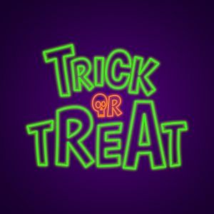 Trick or Treat Neon Light