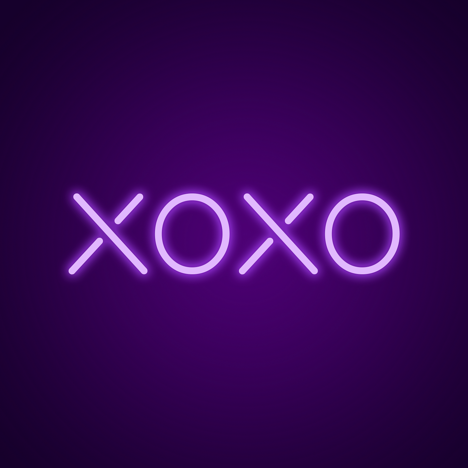 Pink XOXO Quote, aesthetic pink neon HD wallpaper | Pxfuel