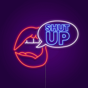 Shut Up_light_on-off