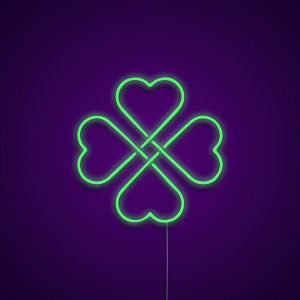 Clover Neon Light Sign