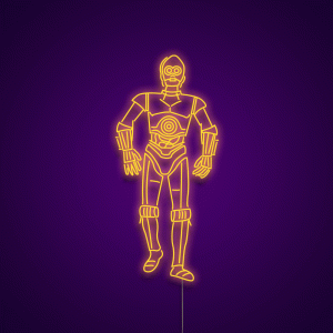 Star Wars C-3PO Neon Light Sign