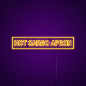 Hot Cargo Apron Custom Neon Sign